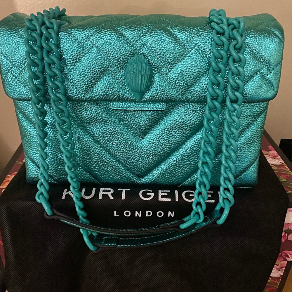 Kurt Geiger Metallic Handbag